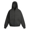Wide Style Cotton Hoodie - Heavy Double Layer Unisex Zipper Coat