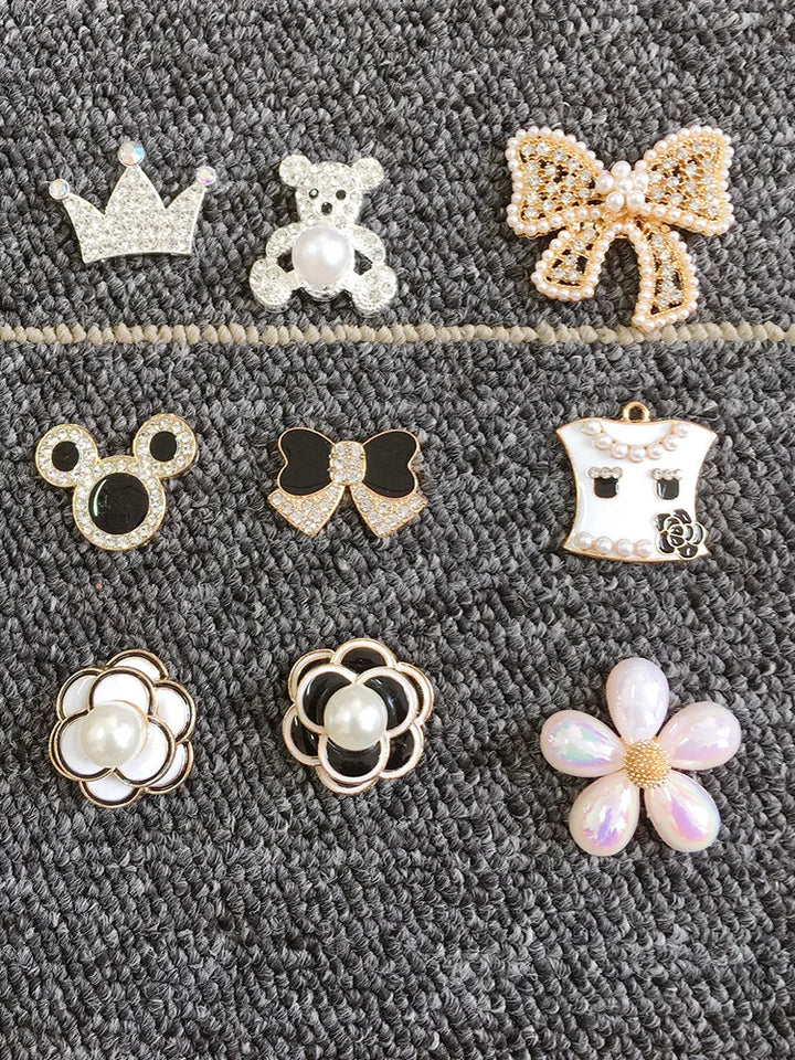 Rhinestone Shoelace Charms - Luxury DIY Shoe Decoration Gifts