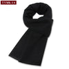 Luxury Men's Cashmere Scarf - Winter Wool Plaid Muffler Perfect for Gifts