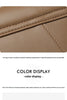 Premium Cowhide Leather Handbag - Women's Fashion Shoulder Bag