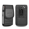 Large Phone Belt Case - Nylon Holster Pouch for 4.7-6.8 Inch Smartphones