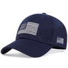 Embroidered USA Flag Baseball Hat - Men's Outdoor Sports Cap