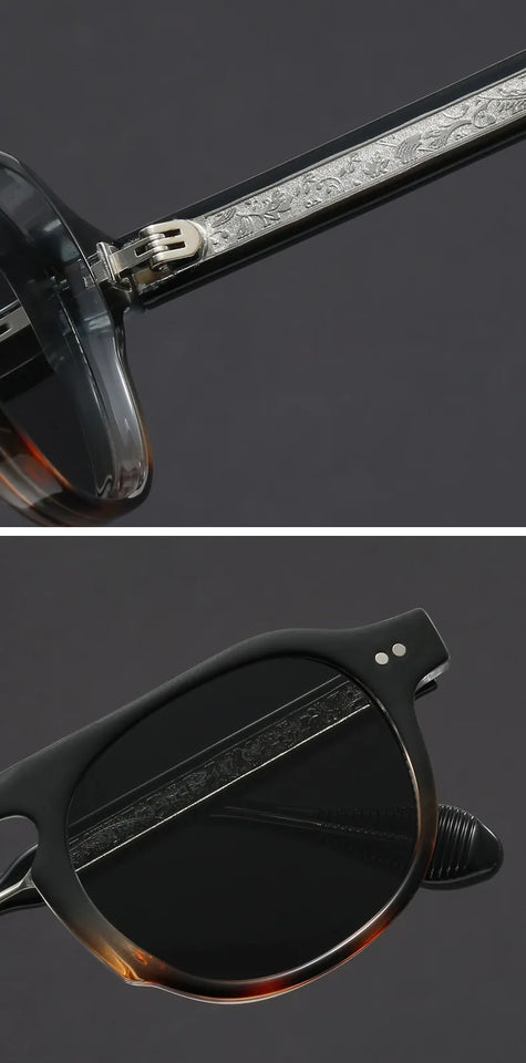 VICKY Designer Geometric Sunglasses - Polarized UV Protection & Prescription Ready