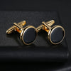 Luxury Metal Cufflinks & Tie Clip Set - 10 Styles Premium Men's Accessories