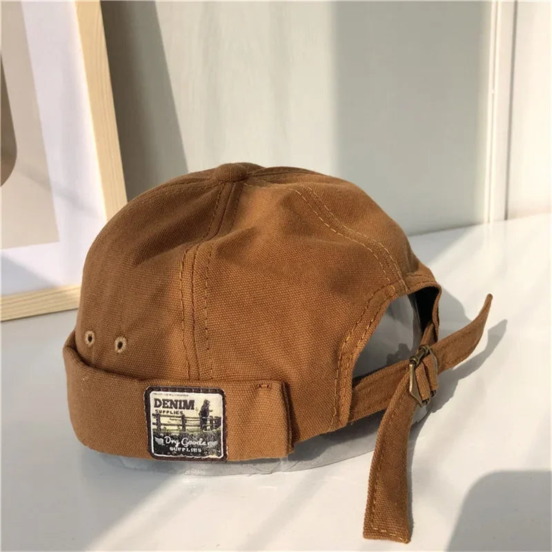 Fashion Docker Beanie - Hip Hop Brimless Cap for Men & Women