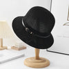Women's Outdoor Cotton Sun Hat - Large Bucket Style with Belt for Summer