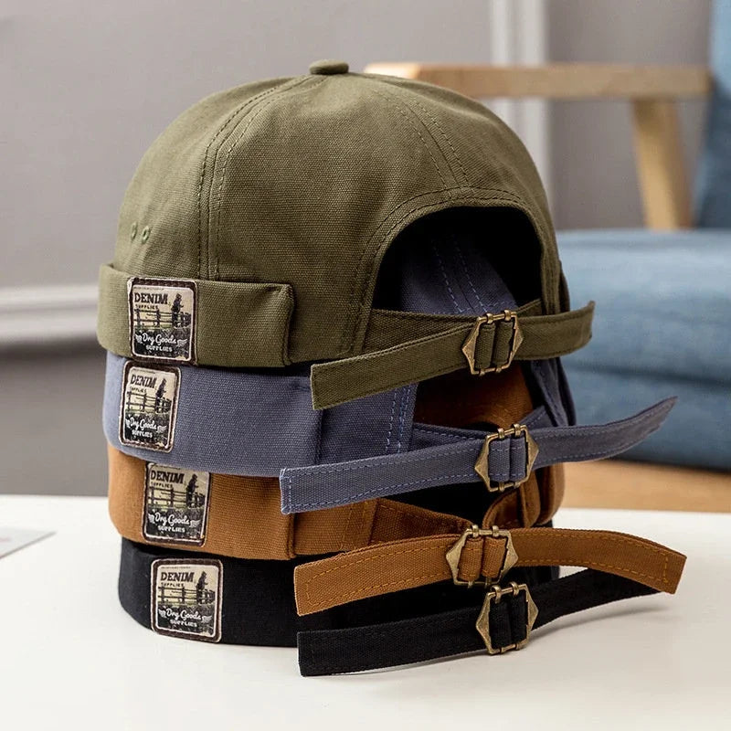 Fashion Docker Beanie - Hip Hop Brimless Cap for Men & Women