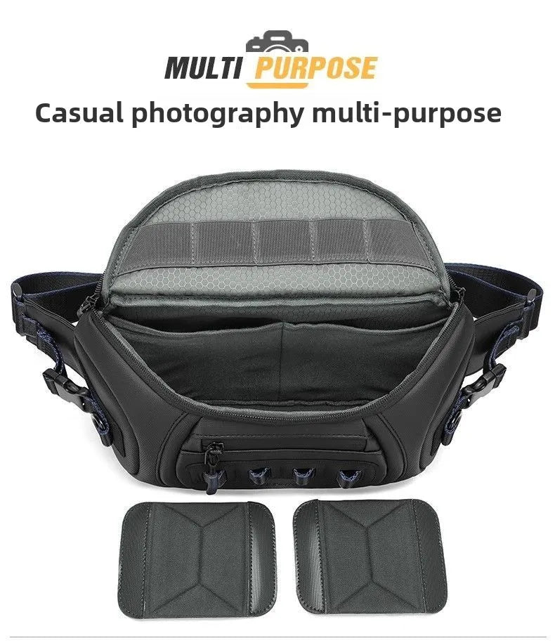 Waterproof Camera Bag - Multi-Function Crossbody for Travel & Outdoor Photography
