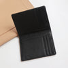 Custom Engraved Leather Card Holder - Personalized Business Wallet for Men