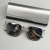 Retro Brown Square Sunglasses - Outdoor UV Protection & Prescription Ready