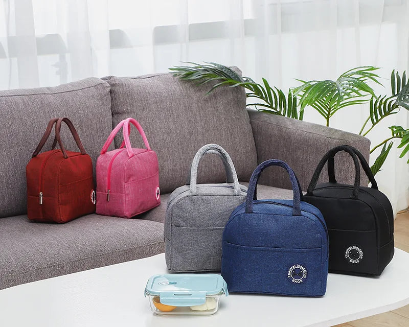Cationic Waterproof Lunch Bag - Insulated Thermal Tote with Thickened Cooler Design