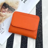 Women's Leather Wallet - Small Folding Purse with Multiple Compartments