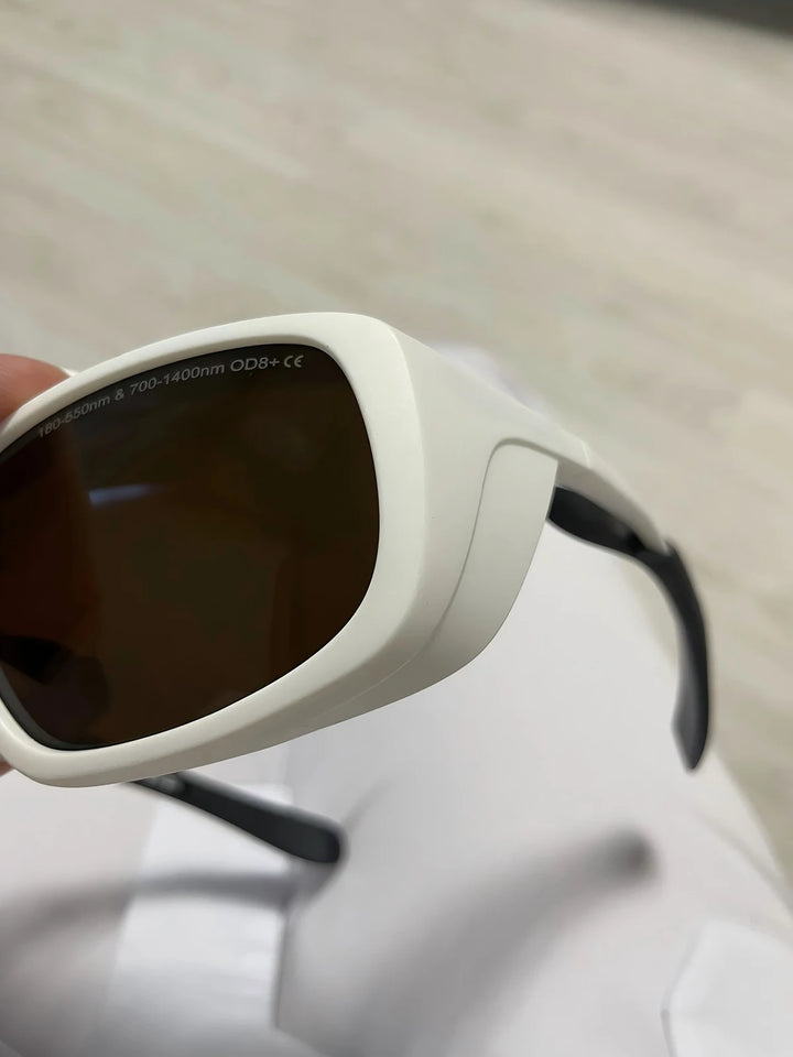 Laser Protective Eyewear - Professional OD8 Safety Glasses (180-550nm/700-1400nm)