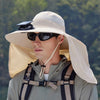 Solar-Powered Fan Hat - Outdoor Cooling Cap with Adjustable Brim & UV Protection