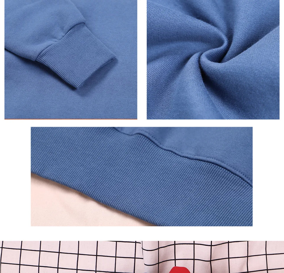 Gentleman Cat Print Men's Hoodie - Hip Hop Streetwear Pullover Sweatshirt