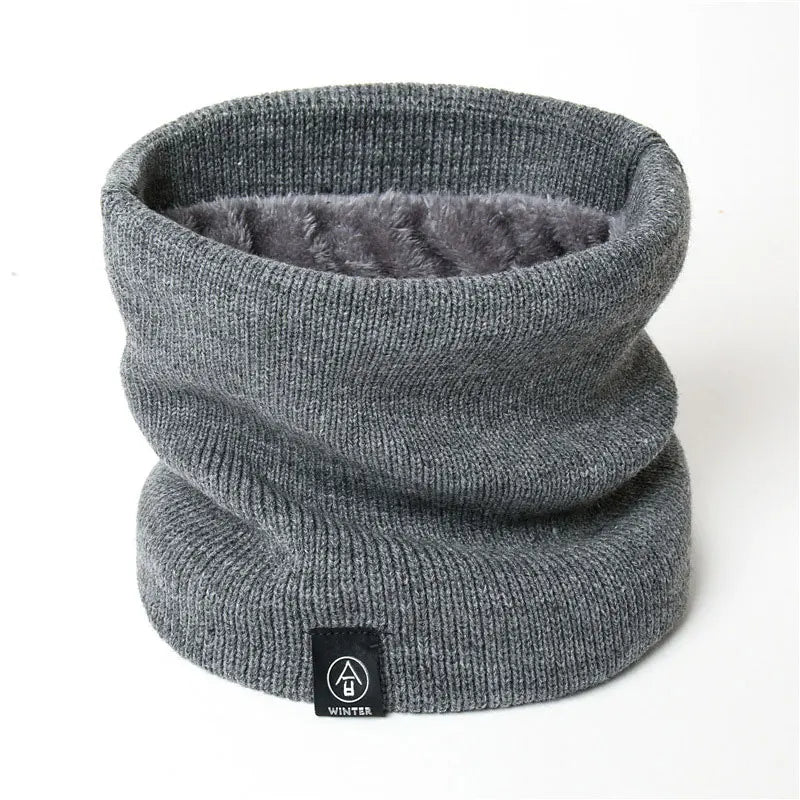 Thick Knitted Winter Scarf - Cashmere-Like Ring Snood