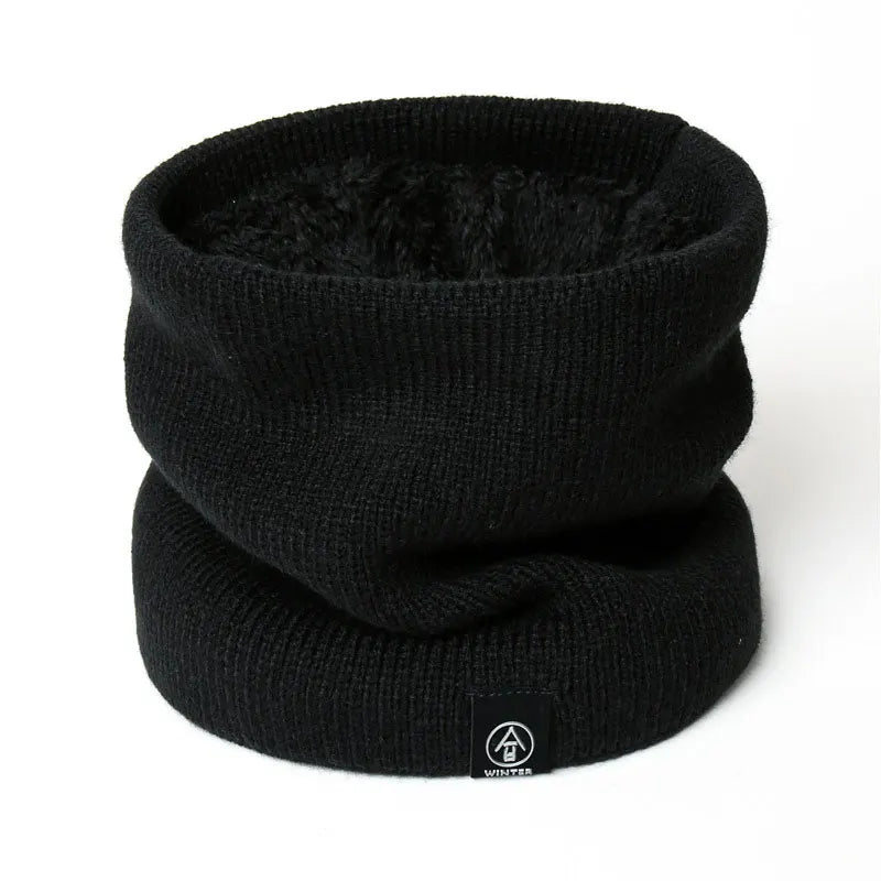 Thick Knitted Winter Scarf - Cashmere-Like Ring Snood