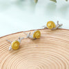 LATS Dainty Snail Earrings - Gold Silver Fashion Studs