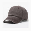 Vintage Hip Hop Baseball Cap - Washed Cotton Snapback for Men & Women