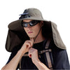 Solar-Powered Fan Hat - Outdoor Cooling Cap with Adjustable Brim & UV Protection