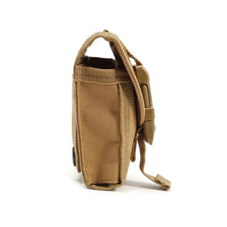 MOLLE Tactical Waist Pack - Multifunction Outdoor Belt Bag with Soft Back