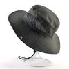Anti-UV Wide Brim Hat - Unisex Sun Protection for Fishing, Hiking & Beach