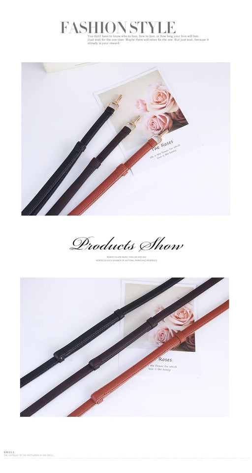 Designer Women's Waist Belt - Fashion Dress Belt