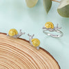 LATS Dainty Snail Earrings - Gold Silver Fashion Studs
