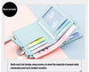 Compact Wallet - Small Women's Purse with Multiple Card Slots
