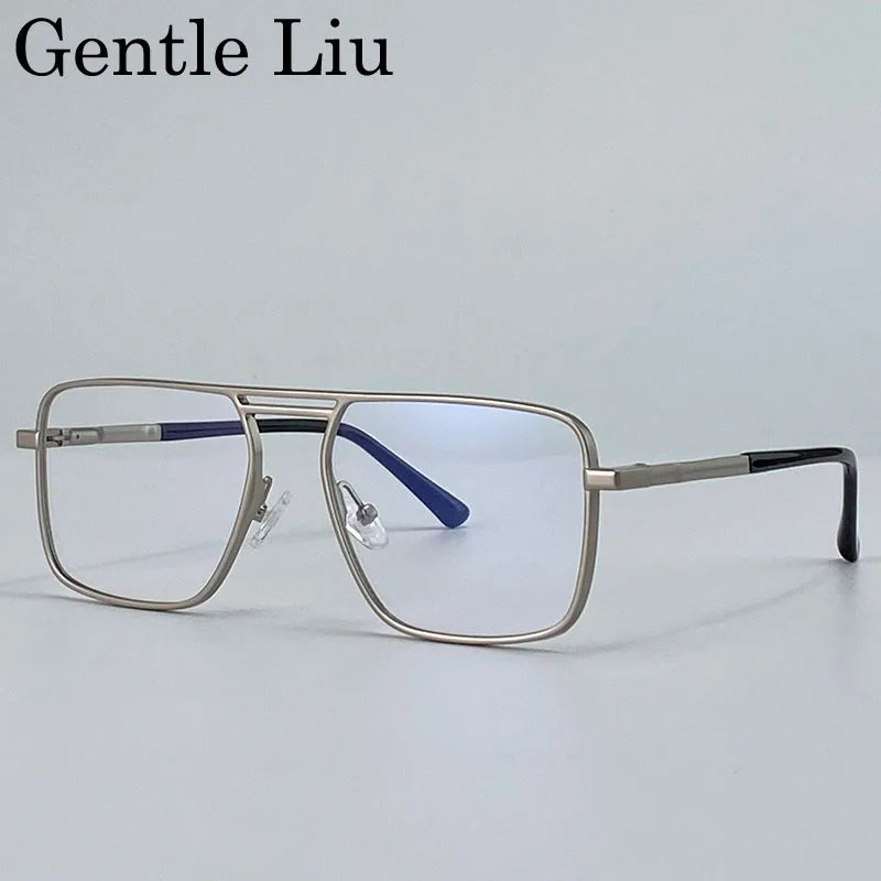 Steampunk Driving Sunglasses - Oversized Square Punk Design with UV400 Protection