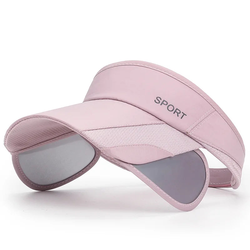 Adjustable Visor Sun Hat - UV Protection Sports Cap for Men & Women