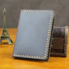 Business Card Holder - Genuine Leather Credit Card Wallet & ID Organizer