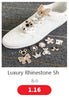 Rhinestone Shoelace Charms - Luxury DIY Shoe Decoration Gifts