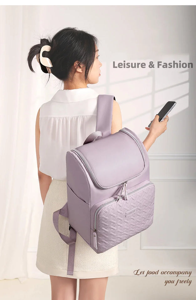 Large Capacity Cooler Backpack - Insulated Leakproof Bag for Camping, Hiking & Picnic