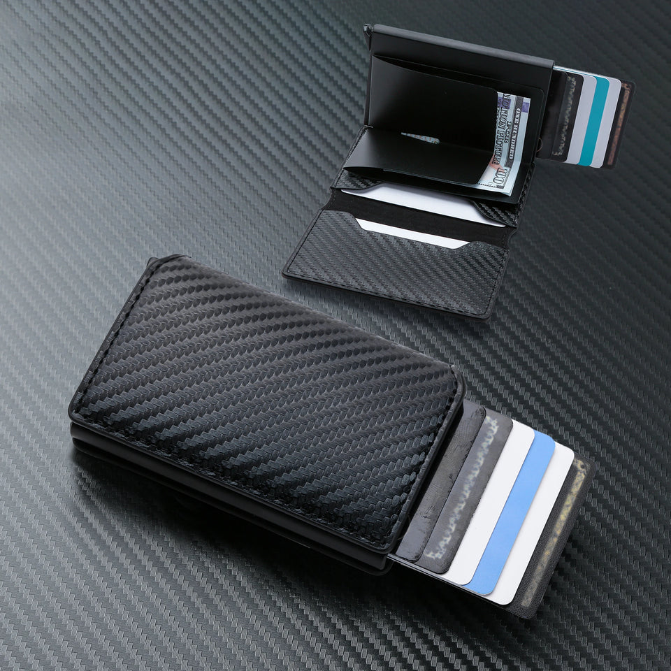 Convenient Men's Card Holder - Minimalist Slim Wallet Design