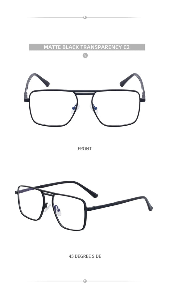 Steampunk Driving Sunglasses - Oversized Square Punk Design with UV400 Protection