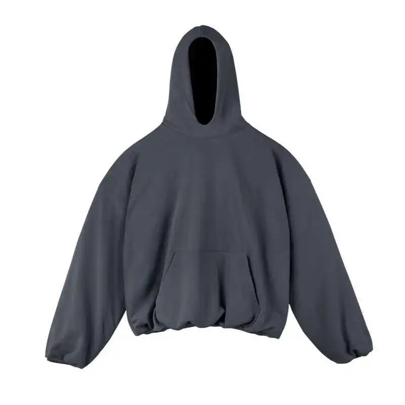 PFNW High Street Men's Hoodie - Oversized Punk Style Double Layer Sweatshirt