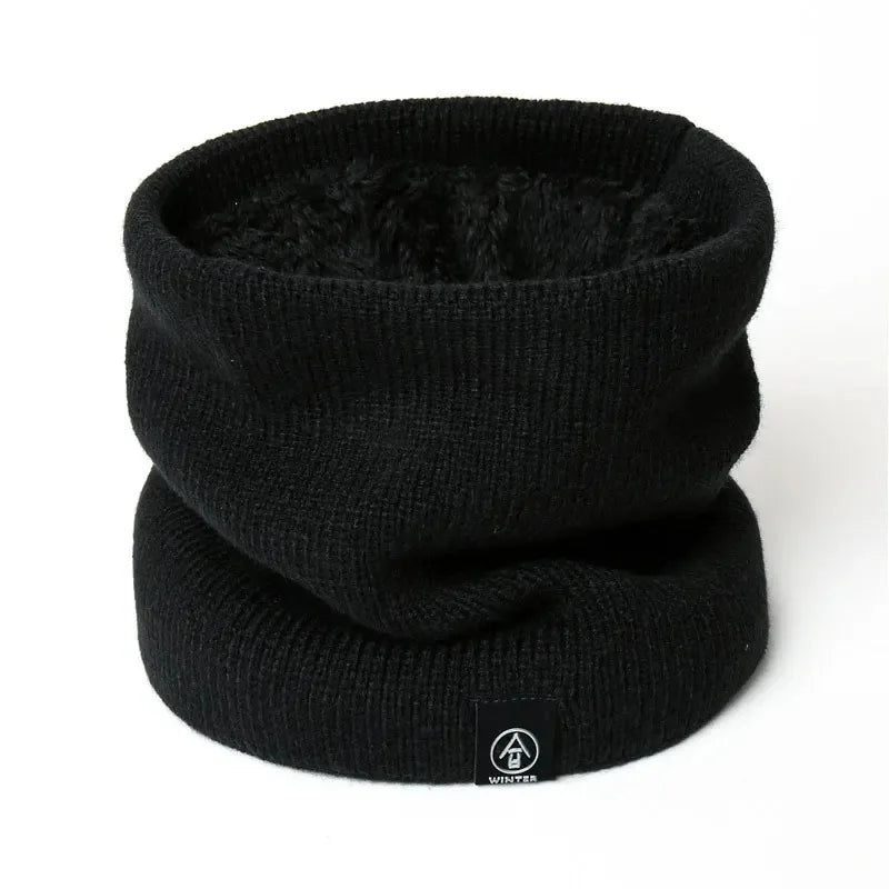 Thick Knitted Winter Scarf - Cashmere-Like Ring Snood