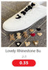 Rhinestone Shoelace Charms - Luxury DIY Shoe Decoration Gifts