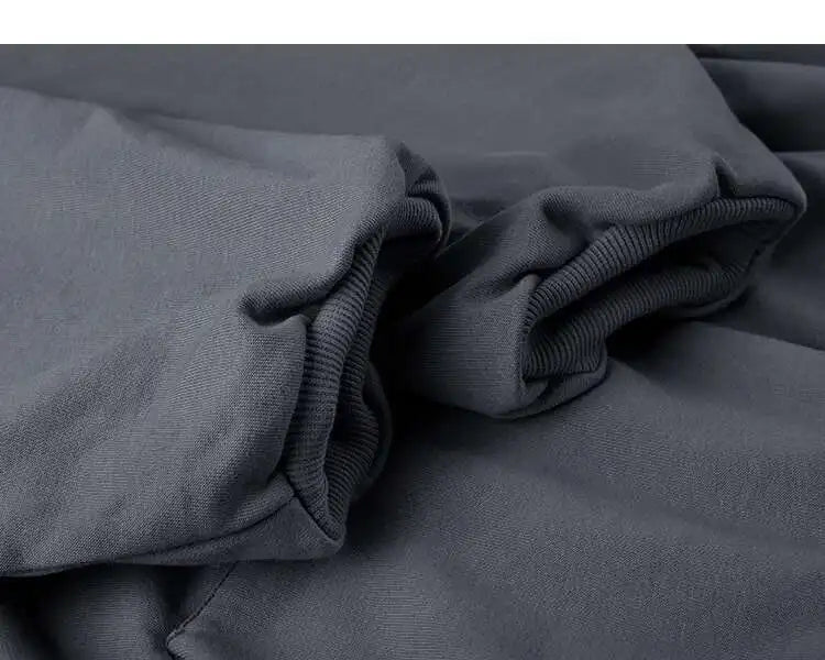 PFNW High Street Men's Hoodie - Oversized Punk Style Double Layer Sweatshirt