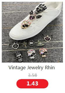 Rhinestone Shoelace Charms - Luxury DIY Shoe Decoration Gifts