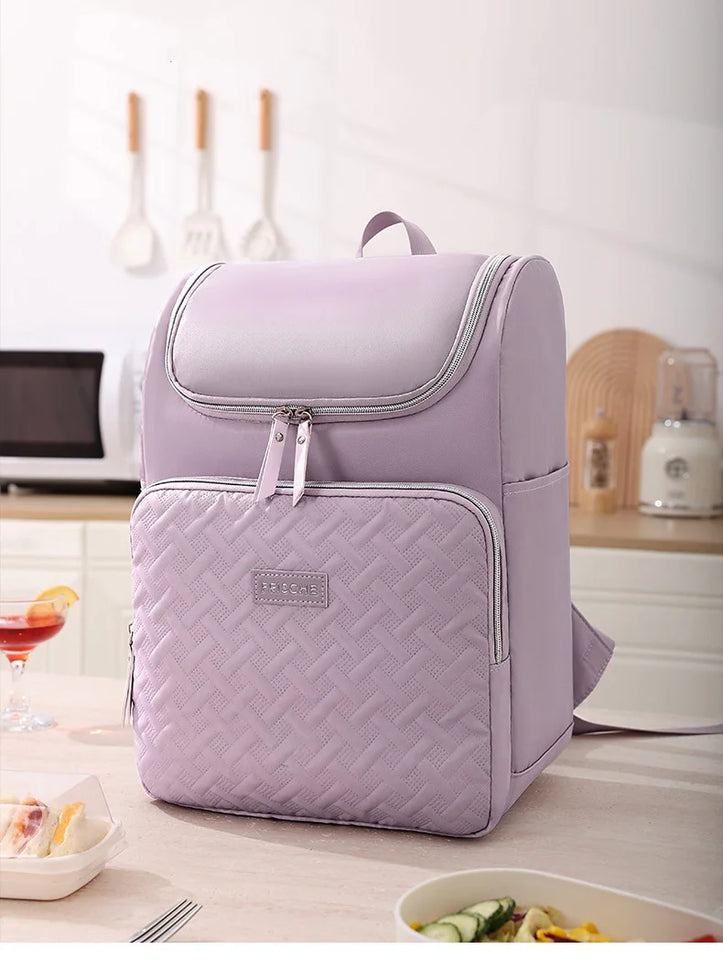 Large Capacity Cooler Backpack - Insulated Leakproof Bag for Camping, Hiking & Picnic