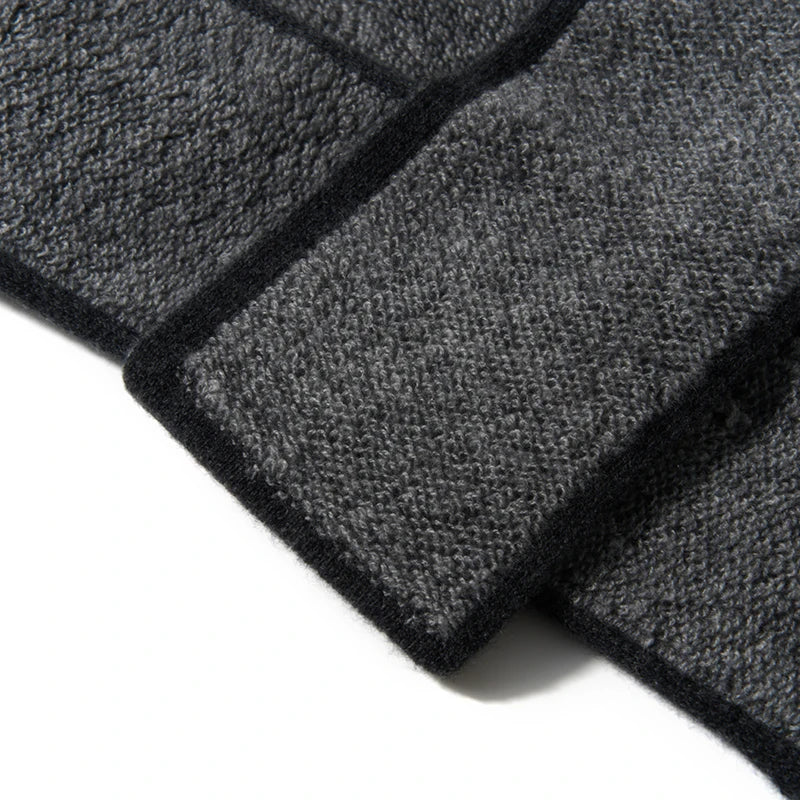 Through-Hole Cashmere Scarf - Knitted Neck Warmer Cowl for Autumn/Winter