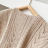 Korean Style Knitted Shawl - Summer Air Conditioning Neck Cape for Women