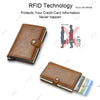 Carbon Fiber Men's Wallet - Ultra-Slim RFID Pop-Up Card Holder