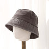 Four Season Women's Bucket Hat - Cotton Fringed with Adjustable Wire Brim