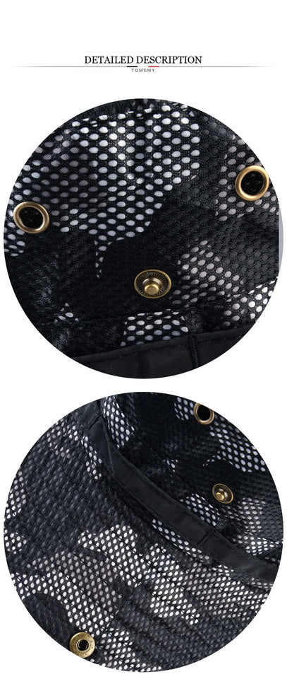 Anti-UV Wide Brim Hat - Unisex Sun Protection for Fishing, Hiking & Beach