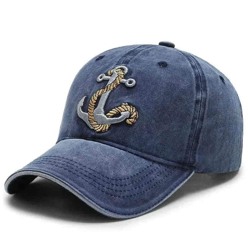Embroidered Men's Baseball Hat - Cowboy Style Spring/Summer Travel Cap