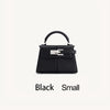 Trapezoidal Leather Handbag for Women - Versatile Tote Style
