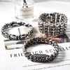 Gothic Punk Skull Bracelet - Trendy Stainless-Steel Bangle